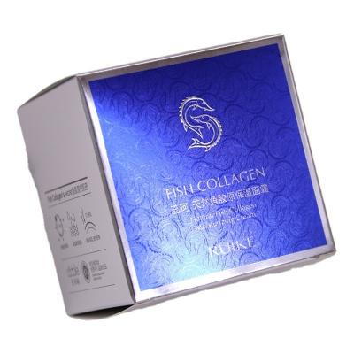 China Recycled Materials Manufacturers Sale Customize Luxury Color Box With Tray Packaging For Cosmetic Products for sale