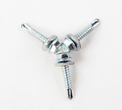 China Pan Hex Head Washer Self Drilling Screw Factory Price Small Size for sale