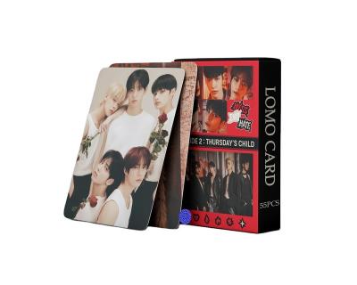 China Kpop new TXT minisode 2 Thursday small child card photo card lomo card for SOOBIN YEONJUN BEOMGYU TAEHYUN HUENINGKAI for sale