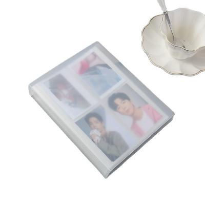 China Plain Frosted Cover PP PP 3-7 Inch Snap-in Photocard Book Card Instruction Album Standard for sale