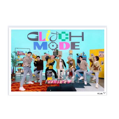 China Custom Kpop NCT Poster Photo Album Anime Poster KPOP Poster Bedroom Wall Sticker for sale