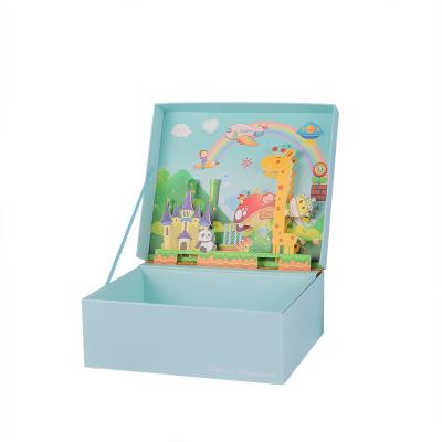 China Recycled Materials New Materials Children's Day Three-dimensional Cartoon Box Set Large Valentine's Day Gift Packaging Box for sale