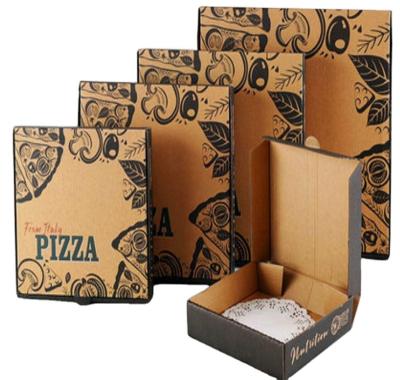 China Recyclable Pizza Corrugated Paper Box for sale