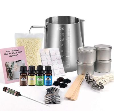 China Professional Morden Hot Sale DIY Soy Wax Candle Making Kit Your Own Complete DIY Candle Making Kit For Home Decor for sale