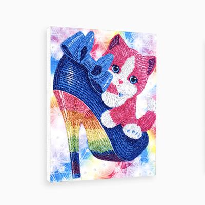 China New diy crystal diamond painting 5d diamond painting abstract colorful wholesale classic/postmodern cat for sale