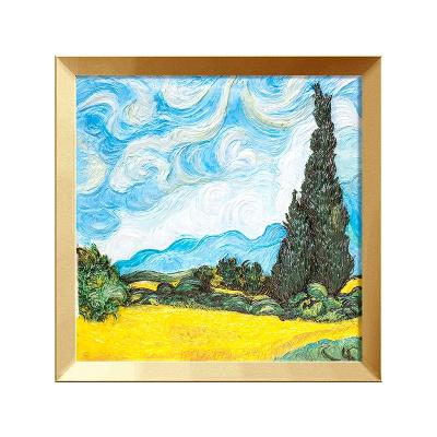 China Hot Selling Original Waterproof+ECO-Friendly Van Gogh Gift DIY Painting Tree Pictures DIY 3D Art Drawing For Christmas Gift Set for sale