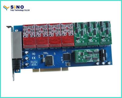 China PCI to Isa Card Sinov-TDM1600P 16 Port FXO / FXS PCI Card VoIP WCDMA Gateway Witn Imsi Catcher for sale