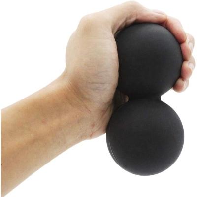 China Therapy Yoga Exercise Relieve Pain Massage Ball Peanut Lacrosse Ball for sale