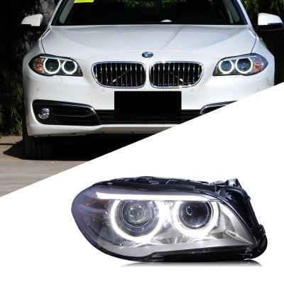 China Suitable for 11-16 year BMW 5 series headlight assembly 520 523 525 upgrade F10 F18 5 series headlight assembly for sale