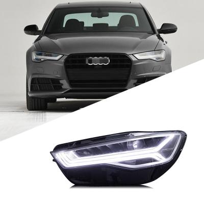 China Suitable Audi A6L2012-2018 Matrix LED Headlight Assembly A6 Flame Headlight A6L Modified Room To Old New (4G2 for sale