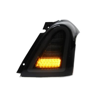 China Durable black and red style taillights for Suzuki Swift Easy-to-operate red style warning LED taillights for sale