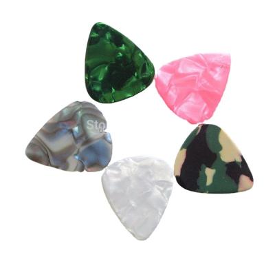 China GUITAR Hot Selling Guitar Accessories Celluloid Guitar Picks 0.96MM Guitar Plectrums In Mixed Colors for sale