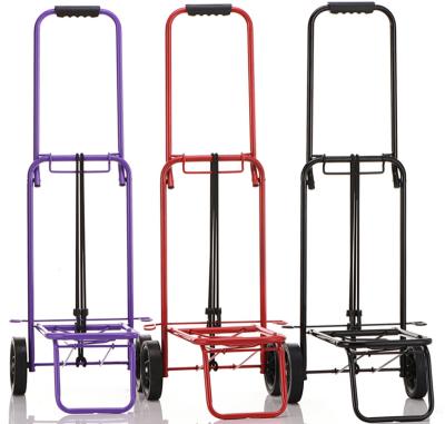 China Manufacture most popular cheap kids luggage trolley folding for hotel luggage trolley cart in china luggage care factory for sale