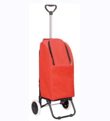 China Convenience Manufacturer Portable Shopping Trolley Bags Supermarket 6 Customized Wheels Riding Shopping Cart for sale