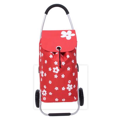 China High qualityGood condition Folding Shopping Trolley Trolley Detachable Shopping Bag Customized Shopping Cart for sale