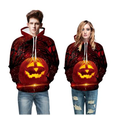 China Anti-Wrinkle Halloween Pumpkin Couple Hooded for sale