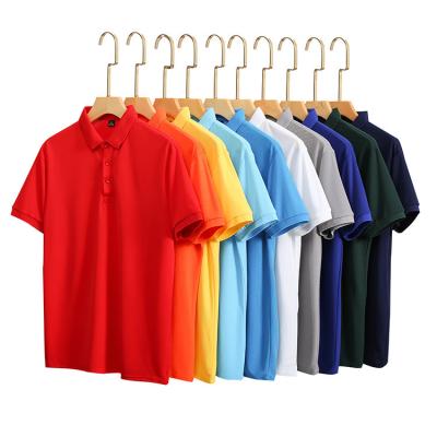 China Anti-wrinkle polo shirts mujer pour men golf polo polyester spandex designer poleras sport polo shirt for sale