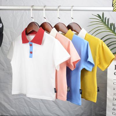 China QUICK DRY Polo Shirt Baby Boy T Shirts Kids Polo T-shirt For Kids Boys for sale