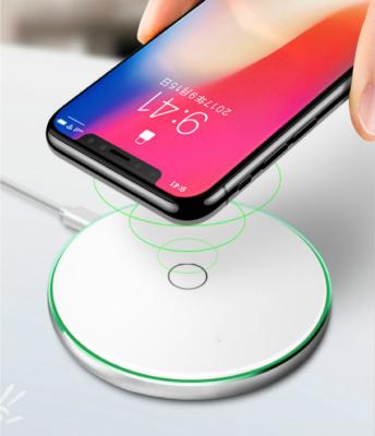 China 2018 Mobile Phone QI Standard Wireless Charger for sale