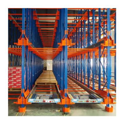 China Corrosion Protection Warehouse Storage Stainless Steel Shuttle Racking System Industrial Food Shelves For Sale for sale