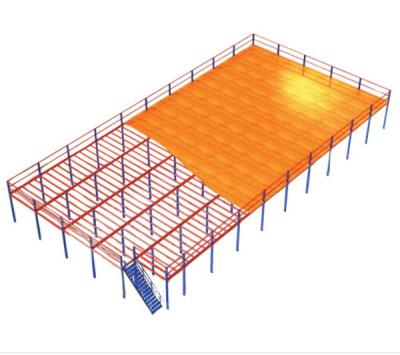 China Corrosion Protection L*W China Factory Stretching Warehouse Multi-Level Mezzanine Platform Flooring for sale