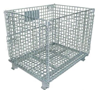 China Corrosion Protection Factory Price Storage Cage With Wheels / Metal Cage Storage Container for sale