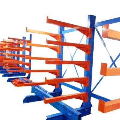 China Corrosion Protection Custom Shelves Heavy Duty Industrial Cantilever Rack Warehouse Reliable Cantilever Rack Storage Systems for sale