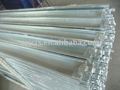 China Steel Pre Galvanized Toe Board For Plettac Or Layher Scaffolding for sale