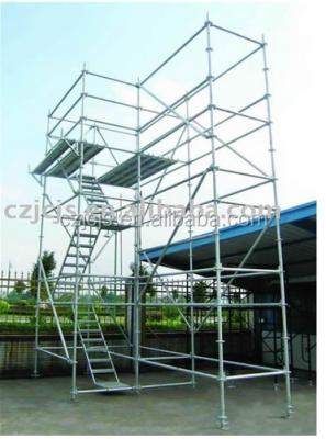 China Frame Scaffolding Plettac Frame / European Type Scaffolding Type 2mx0.73m for sale