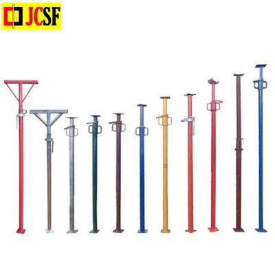 China As Customers Request Scaffolding Manufacturers Q235 HDG Adjustable Steel Prop Scaffolding And Prop Jack Prop Support for sale