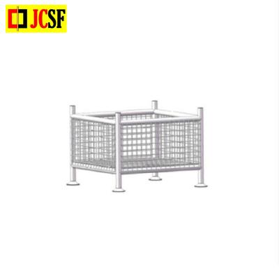 China As Customers Request Hot Dip Galvanized Steel Mesh Pallet For Construction Material Scaffolding Direct From Factory Storage Rack Scaffolding Pallet for sale