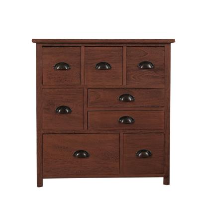 China Wholesale Solid Wood Furniture Vintage , New Type Antique Drawer Cabinet for sale