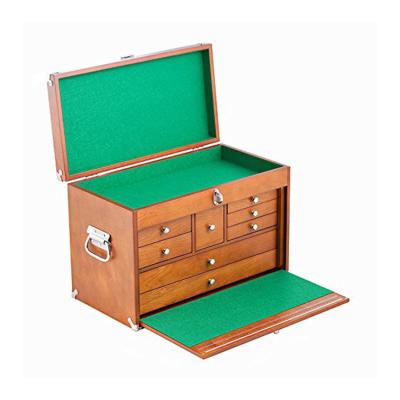 China Sustainable Wooden Universal Garden Tool Storage Box With Drawer for sale