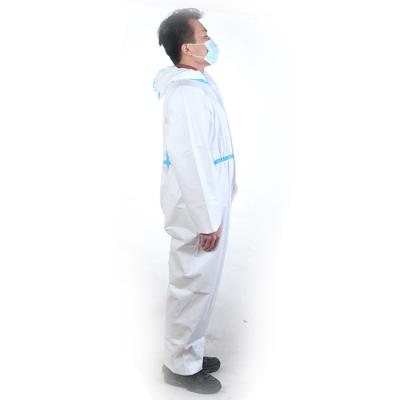 China Breathable Type 4 Coveralls Disposable Protective Coverall Overall for sale