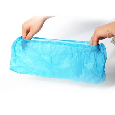 China Good Quality Breathable Shoe Covers Non Woven Disposable For Shoe Covers PE Anti-Slip Disposable Shoe Covers for sale