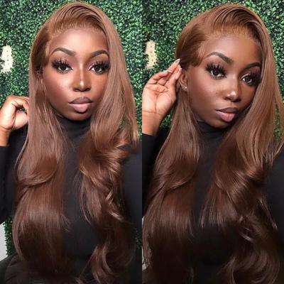 China Silky Straight Wave HD #4 Full Lace Wigs Transparent Wholesale Seller,Unprocessed Real Virgin Brazilian Hair HD Lace Front Wigs For Black Women for sale