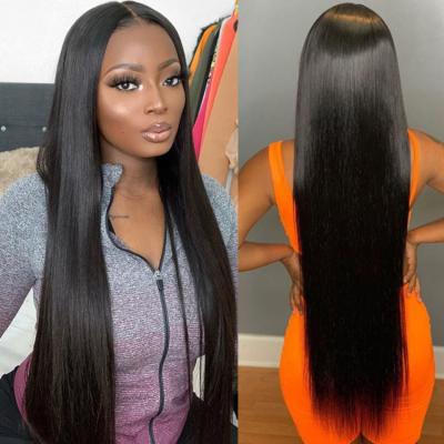 China Silky Straight Unprocessed Brazilian Hair Wave Full Lace Wig OEM Sellers ,Virgin Cuticle Aligned 100% Swiss Lace Hair Wig For Black Women for sale