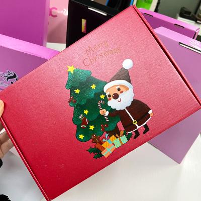 China Recyclable Foldable 4c Printing Cardboard Mini Gift Boxes With Custom Custom Logo, Packaging Box For Hair Bundle for sale