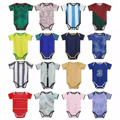 China Sets Wholesale One-Piece 2022 National Team Baby Romper 22-23 Mexico Tank Top Baby Football Club Baby Clothes for sale