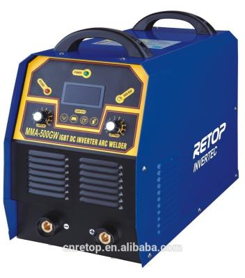 China Taizhou New Welder MMA-400GW DC 380volt welding machines zu verkaufen