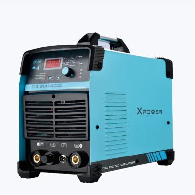 中国 1 phase 220v aluminum ac dc automation tig-200p tig welder machine for sale 販売のため