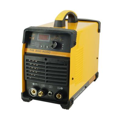 China IGBT inverter portable digital tig welder 200amp portable DC tig welders with foot for sale