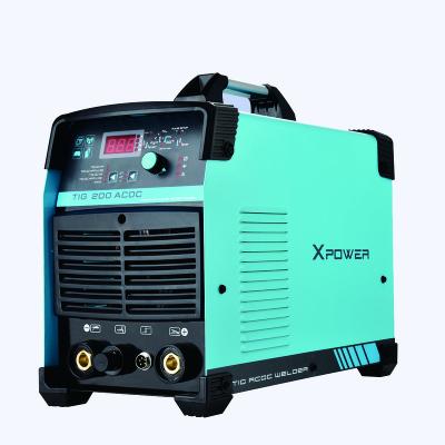 China IGBT inverter portable digital tig welder 200amp portable DC tig welders with foot for sale