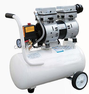 중국 OF-800-50L low noise silent oil free air compressor portable 50 liter 판매용