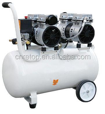 China OF-600*2-70L 2 cylinder air compressor pump silent portable industrial air compressor weight zu verkaufen