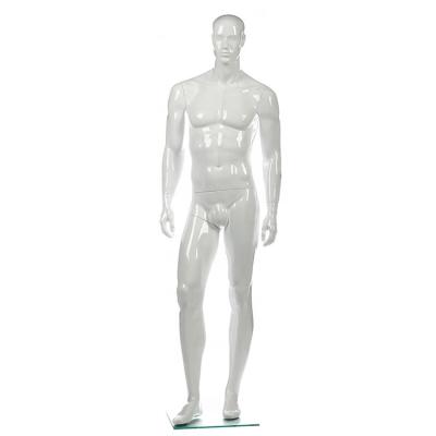 China BRM-1W Other Head Full Body Mannequin Hot White Strong Man Male Manikin for sale