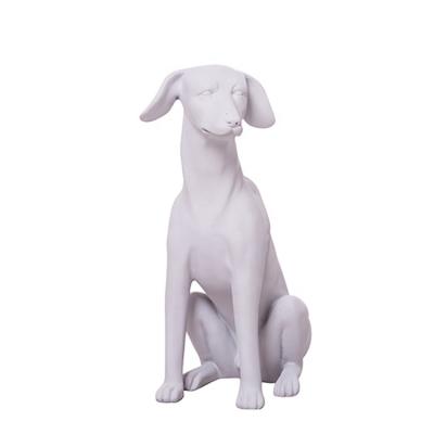 China The other display of Gray Fiberglass Pet Dog Mannequin of medium size IRIS-4 for sale