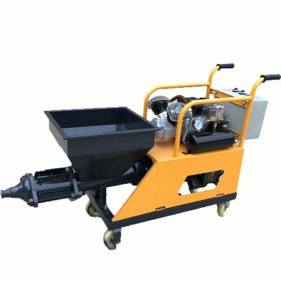 China Construction Putty Spraying Machinery Concrete Mortar Sprayer Sprayer With Electric Diesel Engine for sale