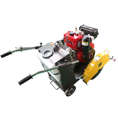 China Use water cut through blade high pressure water running gasoline engine raod cuts for sale