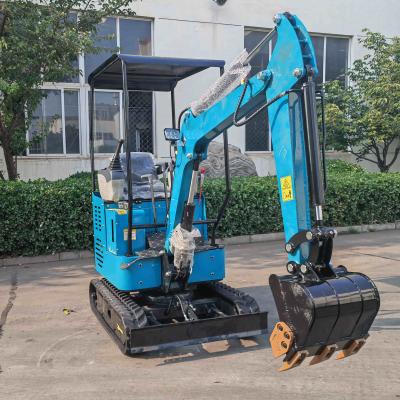 China Chinese 4 Leg Canopy Manufacturer Side Control Joystick 1.7 Ton 2 Ton Mini Small Digger Excavators With Bucket for sale